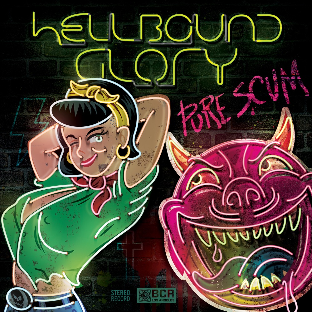 Hellbound Glory - Pure Scum album cover