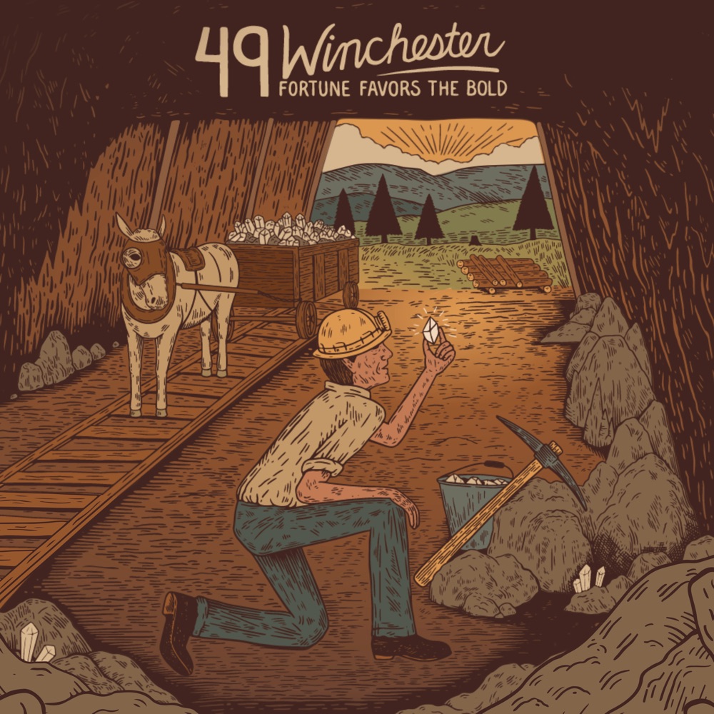 49 Winchester - Fortune Favors the Bold album cover