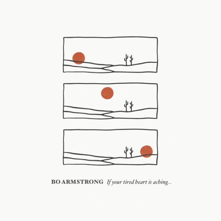 Bo Armstrong - if your tired heart is aching album cover