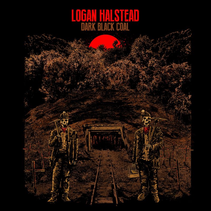 Logan Halstead - Dark Black Coal album cover