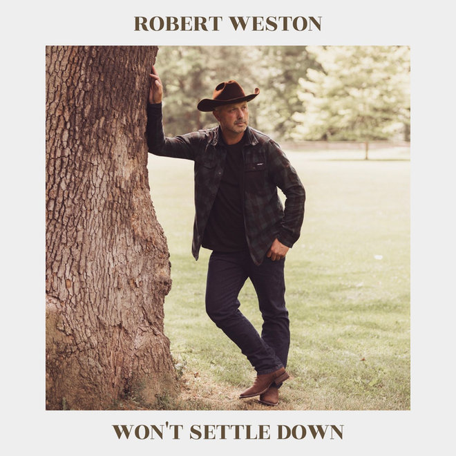 Robert Weston - Won't Settle Down album cover