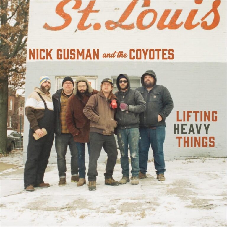 Nick Gusman and the Coyotes - Lifting Heavy Things album cover