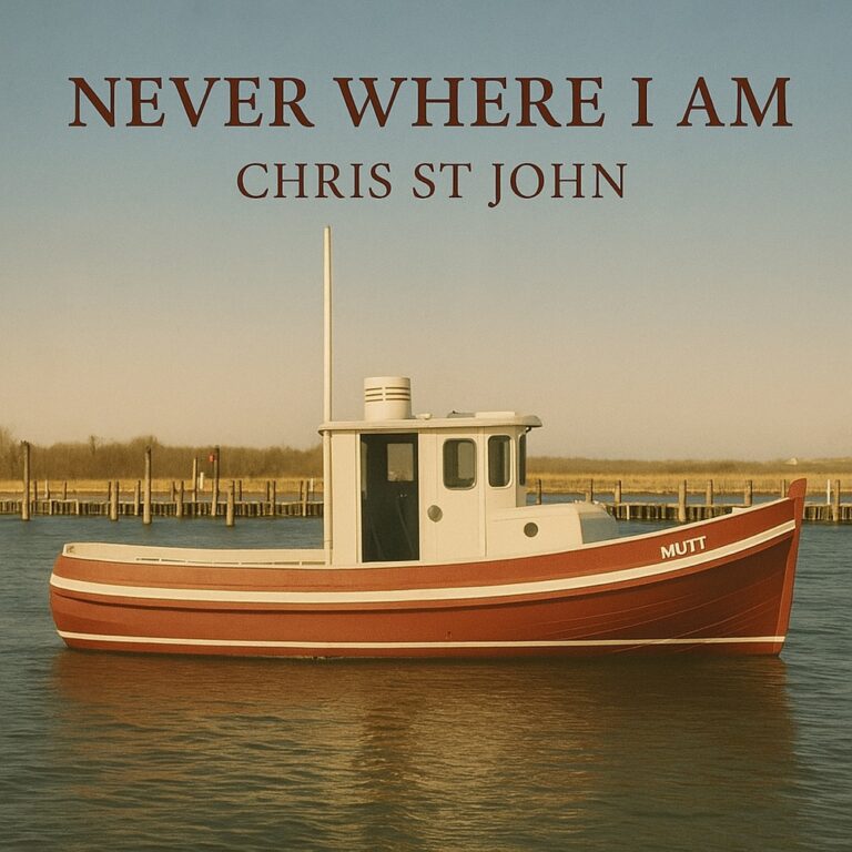 Chris St John - Never Where I Am album cover