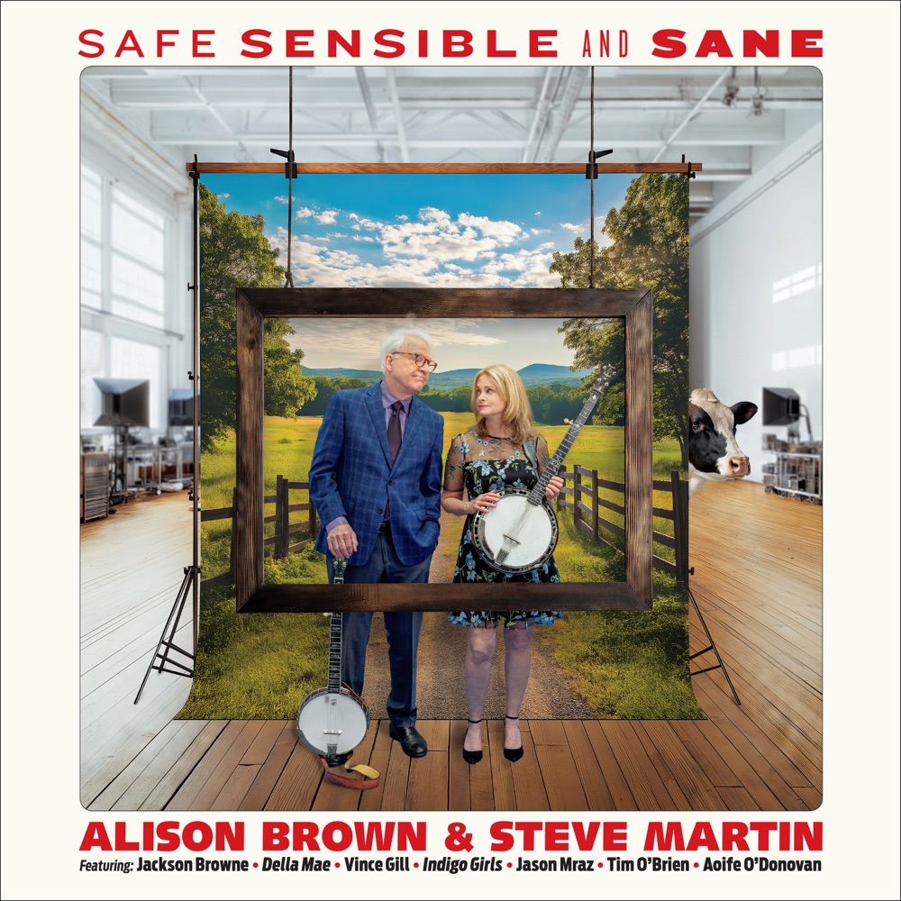 Alison Brown & Steve Martin - Safe, Sensible And Sane album cover