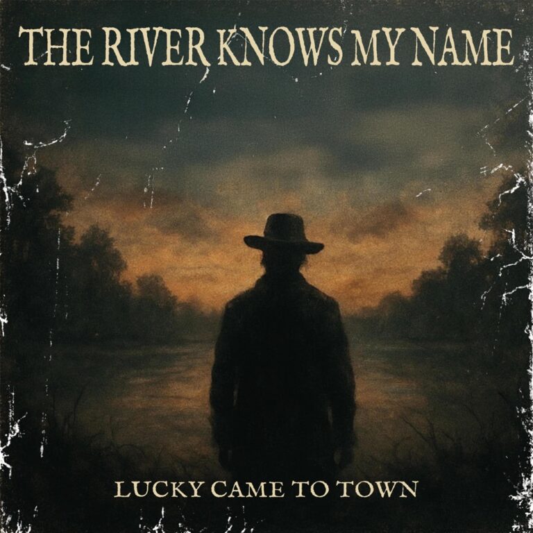 Lucky Came to Town - The River Knows My Name album cover