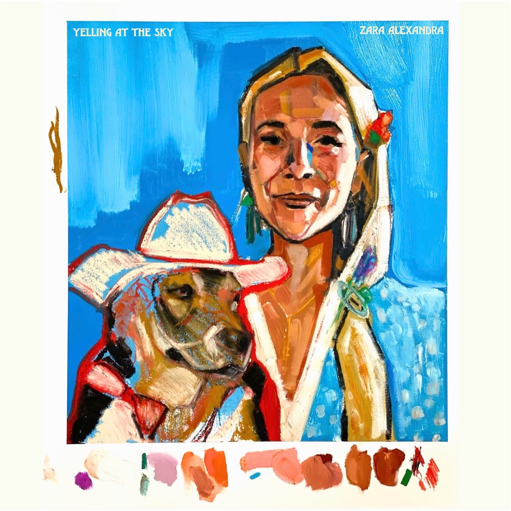 Zara Alexandra - Yelling at the Sky album cover